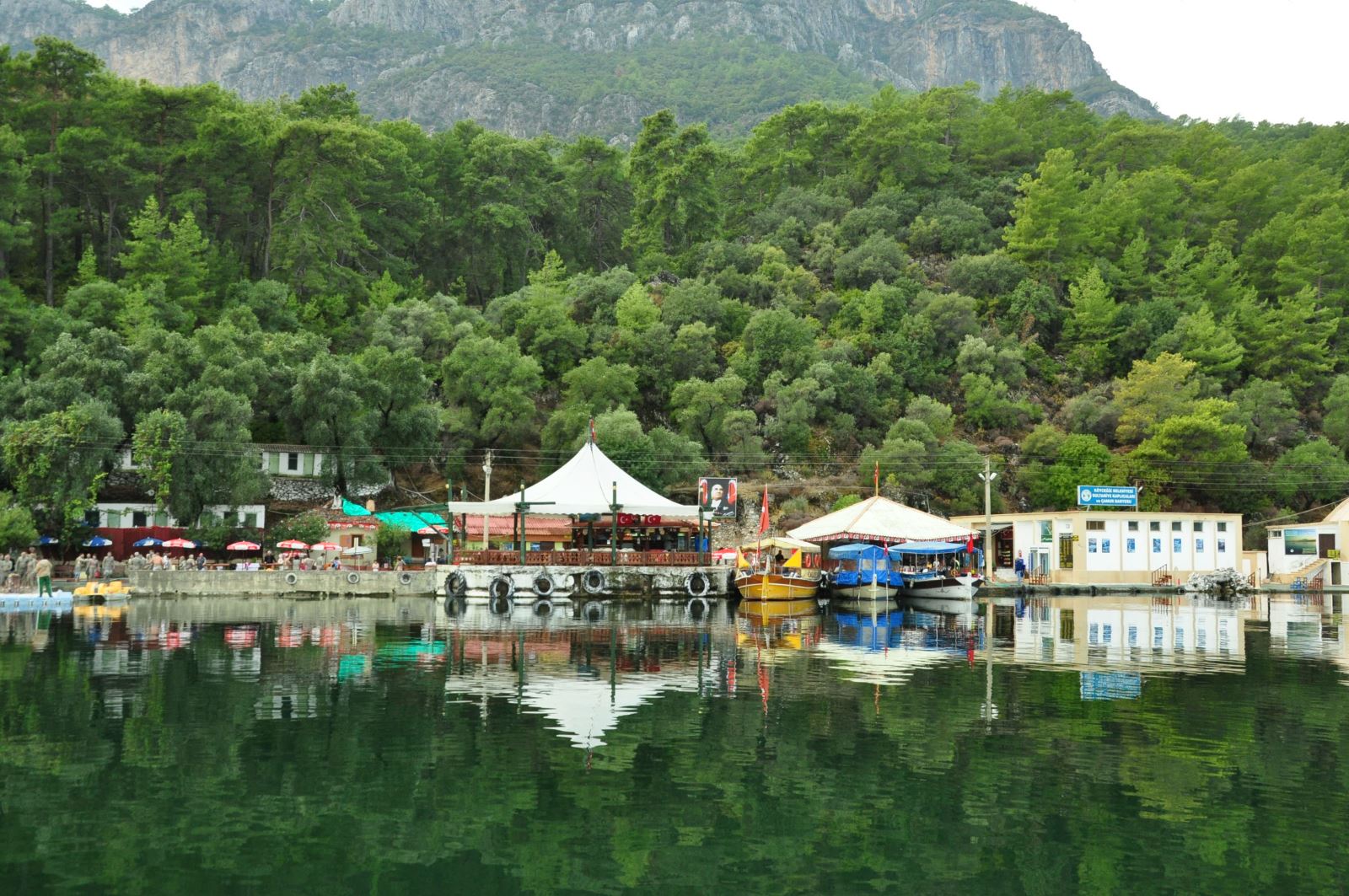 dalyan kral mezarlıkları ve çamur banyosu